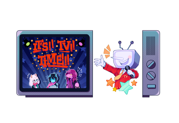 [deltarune] tenna openable magnet charm