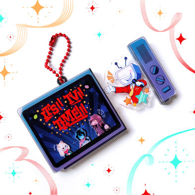 deltarune tenna magnet charm