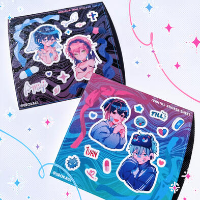 alien stage sticker sheets