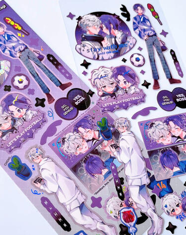 [blue lock] sticker sheet