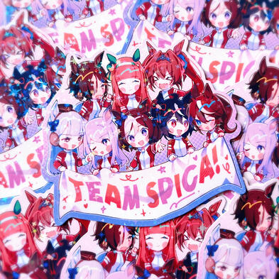 team spica sticker