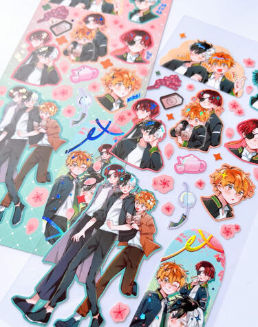 [windbreaker] sticker sheet