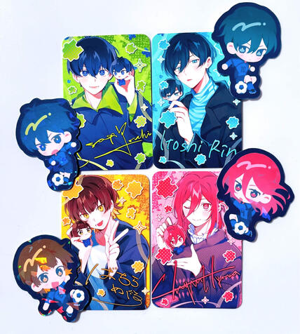 [blue lock] photocards + stickers